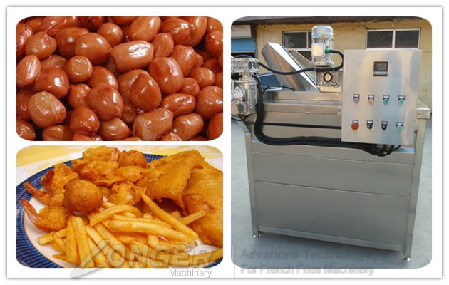 Automatic Fried Chicken Wings Frying Machine | Deep Fryer Machine For Sale