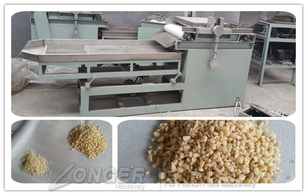 Small scale nut chopping machine –