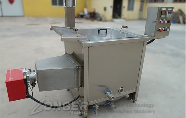 Gas Type Fish Cutlets Frying Machine|Fish Fryer Machine