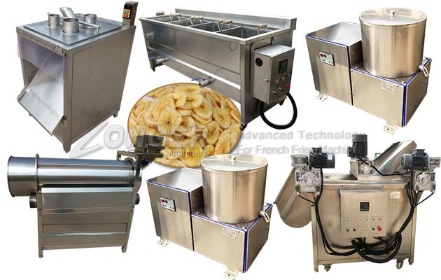 Automatic Banana Chips Processing Line