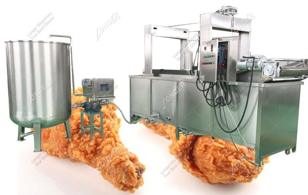 Gas Heating Fried Chicken Fryer Machine for Sale