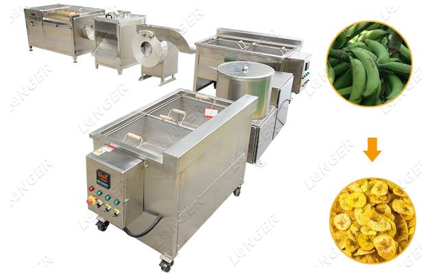 Plantain Chips Production Machine Line 150 kg/h