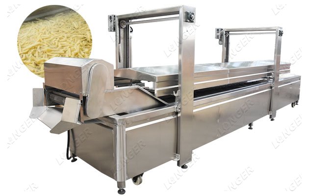 Customized French Fries Vegetable Blanching Machine