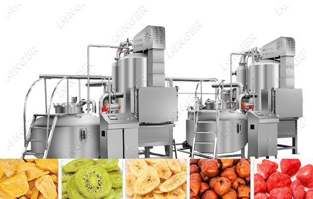 Fruit And Vegetable Chips Vacuum Frying Machine Manufacture
