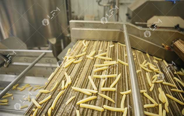 french fries machine factory
