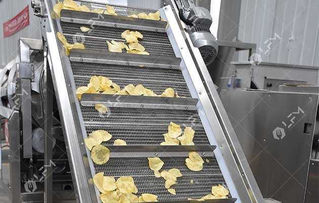 potato chips machine
