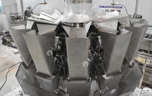 potato chips packaging machine
