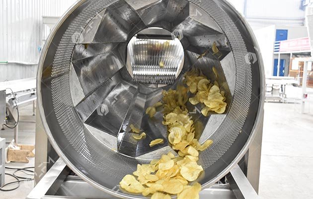small potato chips machine