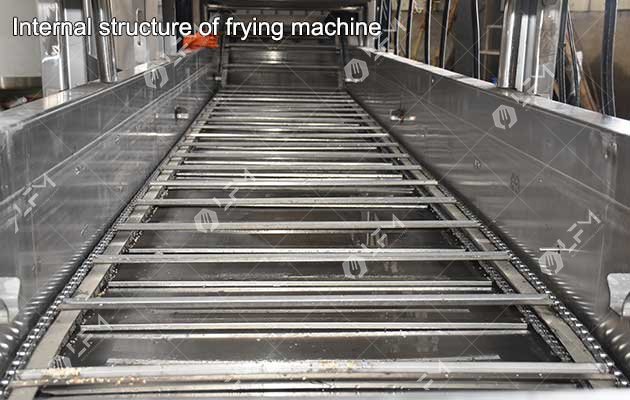 Continuous-type Automatic Cassava Frying Machine
