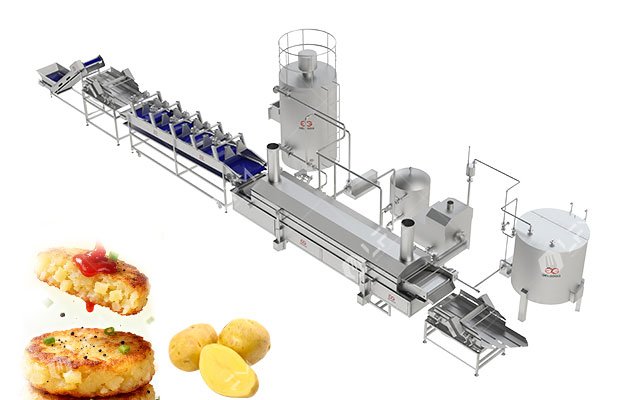 Crispy/Frozen Hash Browns Production Line