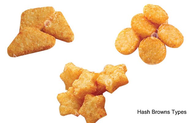 Types of Hash Brown