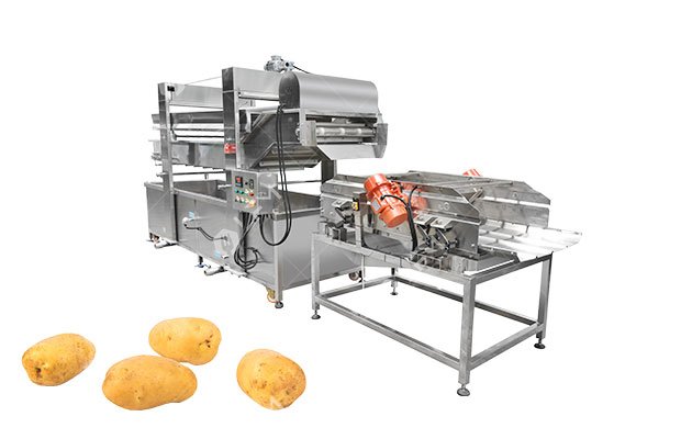 Multifunctional Auto Potato Frying Machine 