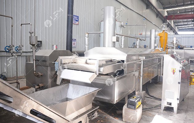 bean chips frying equipment