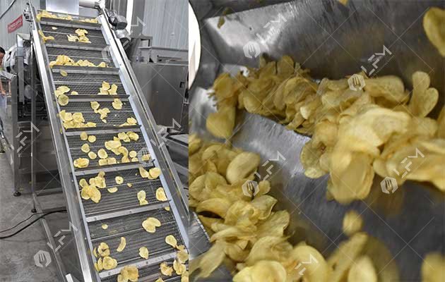 Taro chips making machine