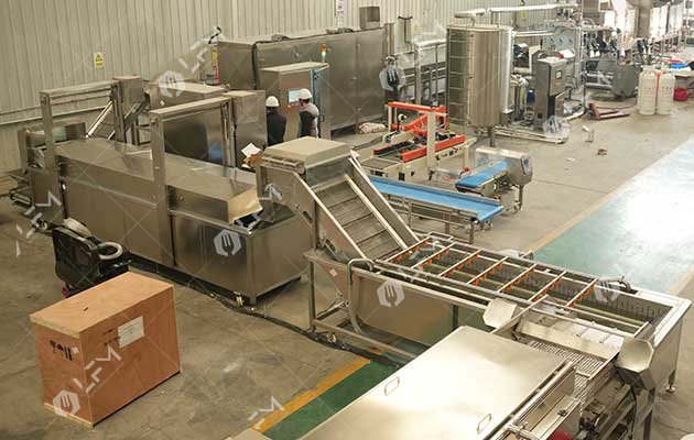 soybean frying equipment