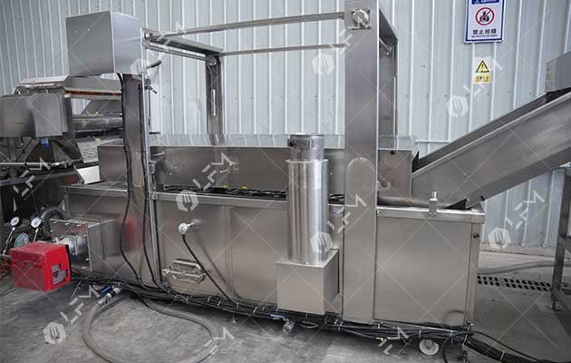 soybean frying machine