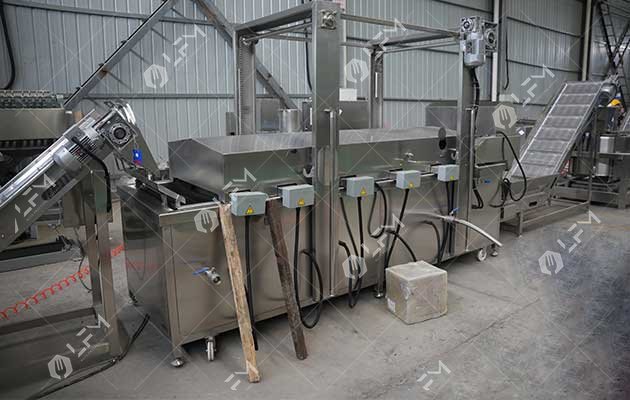 fava bean frying machine