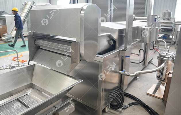broad bean frying machine
