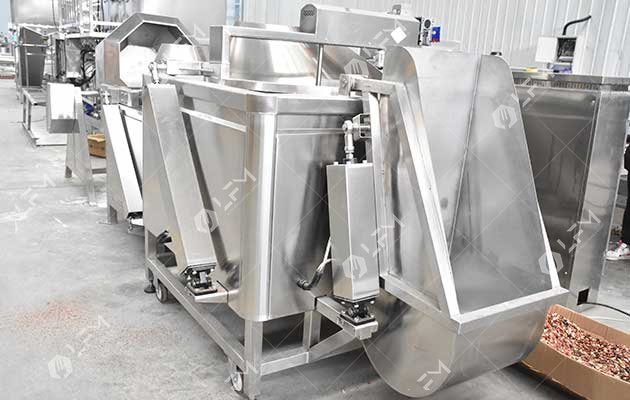 Chickpea frying equipment