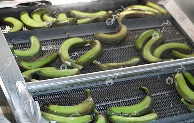 plantain washing