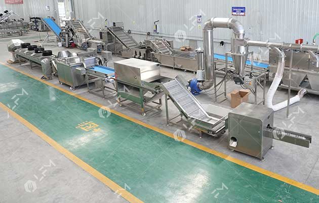 frying line