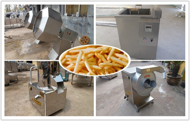 Semi Automatic French Fries Processing Plant