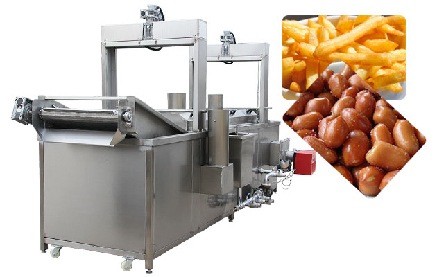 Heat and Control Peanut Fryer Machine