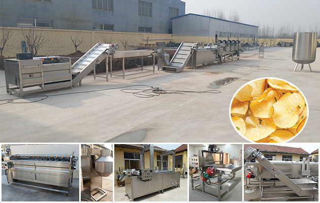 Potato Chips Production Line for Sale