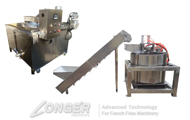 Coated Peanut Frying Machine Line