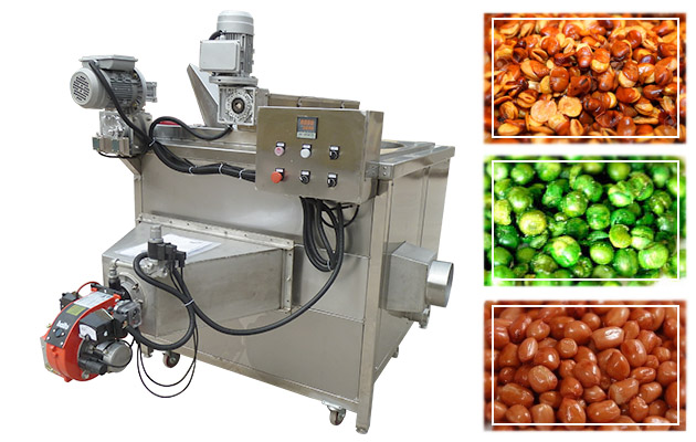 Automatic Green Peas Frying Machine