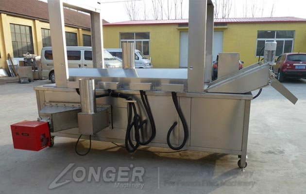 Continuous Peanut Fryer Machine