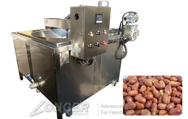 Automatic Groundnut Frying Machine for Peanuts