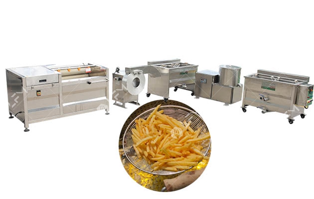 Small French Fries Production Line