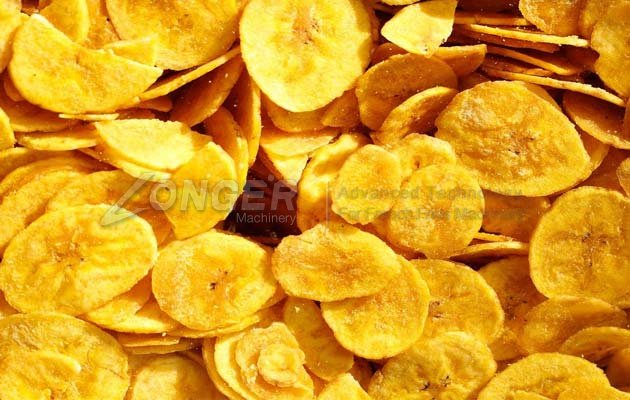 Continuous Frying Machine for Banana Chips