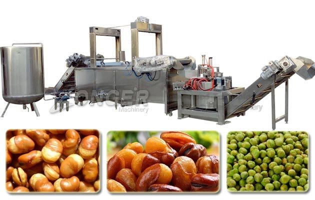Continuous Peanut Frying Line