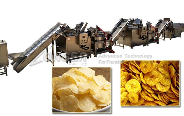 Automatic Potato Chips Machine
