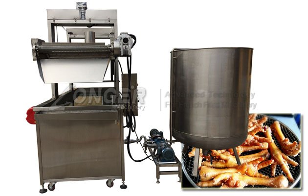 Chicken Feet Fryer Machine