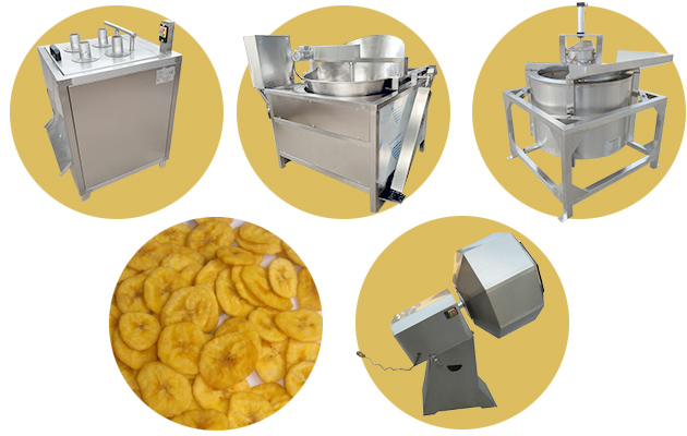 Crispy Plantain Chips Production Line 150 kg/h