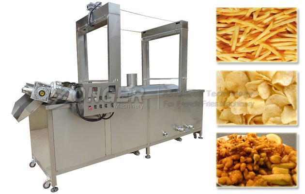 Gas Heating French Fries Fryer Machine