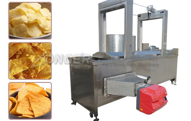 Gas Heating Potato Chips Fryer