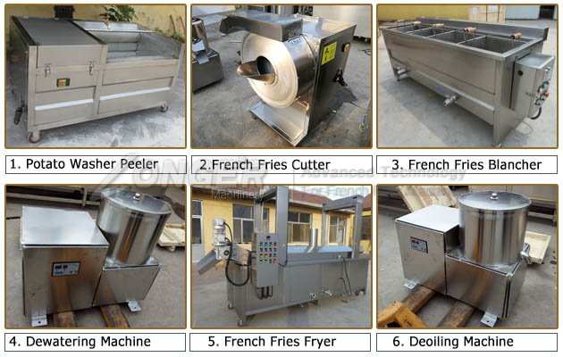 Commercial French Fries Automatic Machine