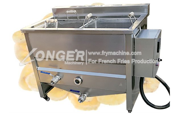 Gas Heating Banana Chips Frying Machine