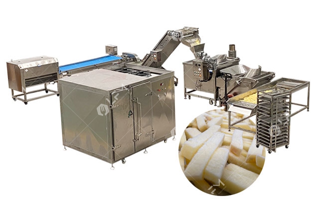 French Fries Manufacturing Machinery