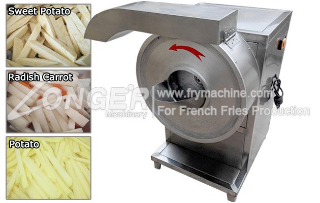 Potato Finger Chips Cutting Machine