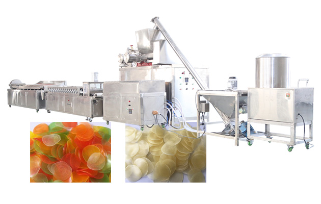 Automatic Indonesian Prawn Crackers Production Line