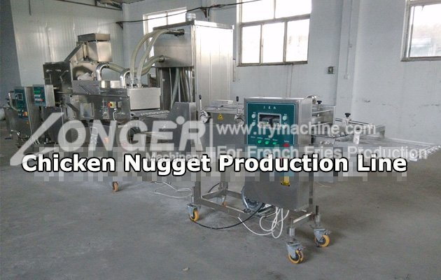 Chicken Nugget Making Machine