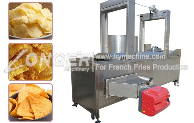 Potato Chips Batch Frying Machine/French Fries Frying Machine/Food