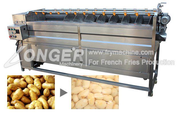Commercial Potato Peeler Is Perfect for Mass Potato Processing
