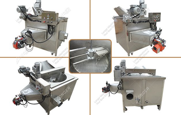 Automatic Groundnut Frying Machine