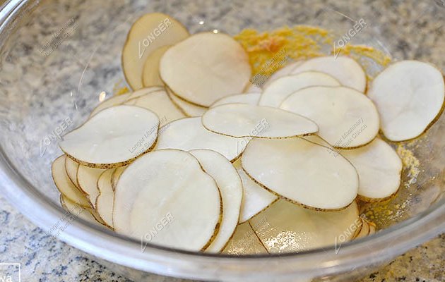 Automatic Potato Slicing Machines for Potato Chips Making Business